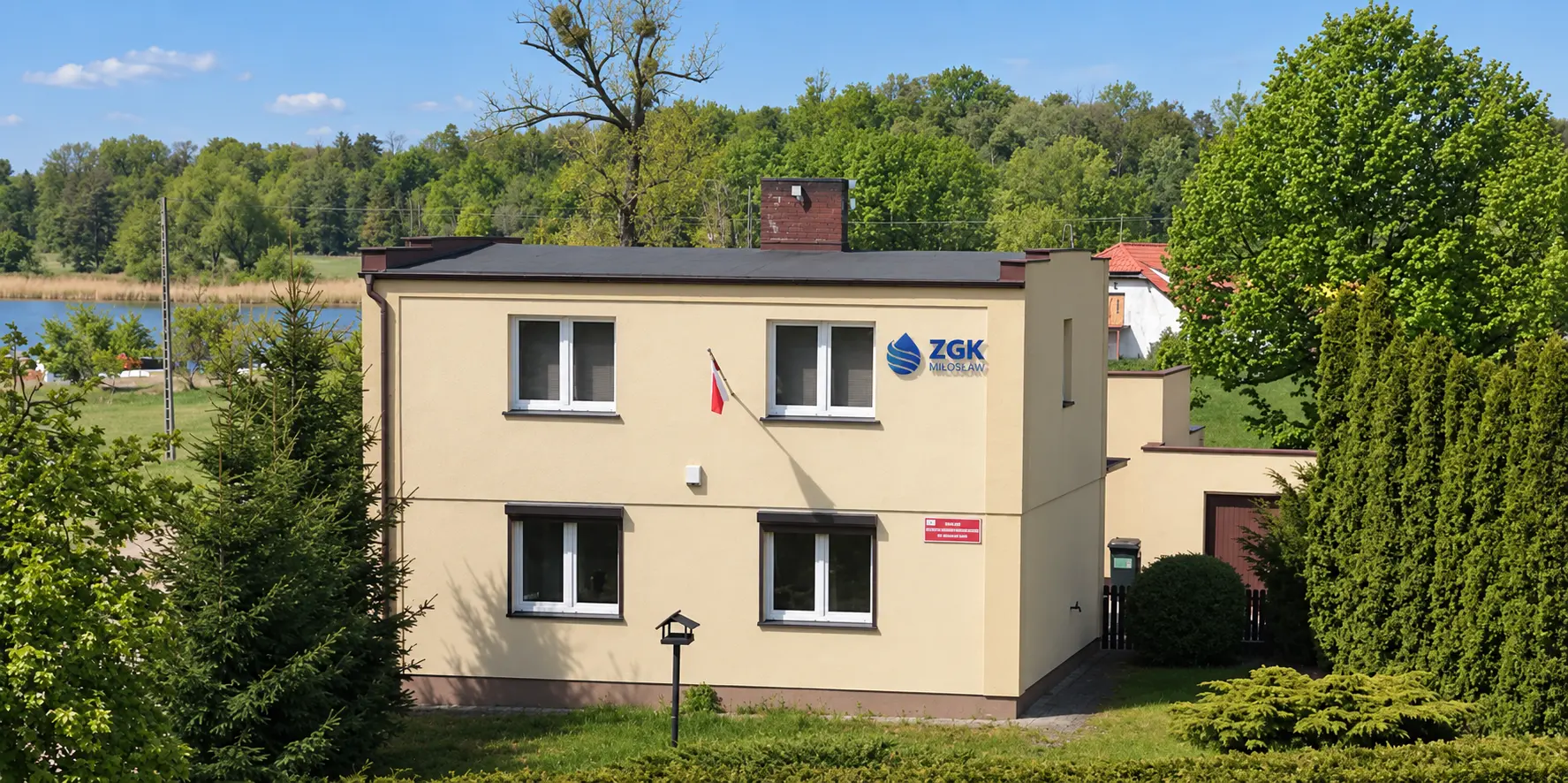 Budynek Zakładu Gospodarki Komunalnej w Miłosławiu